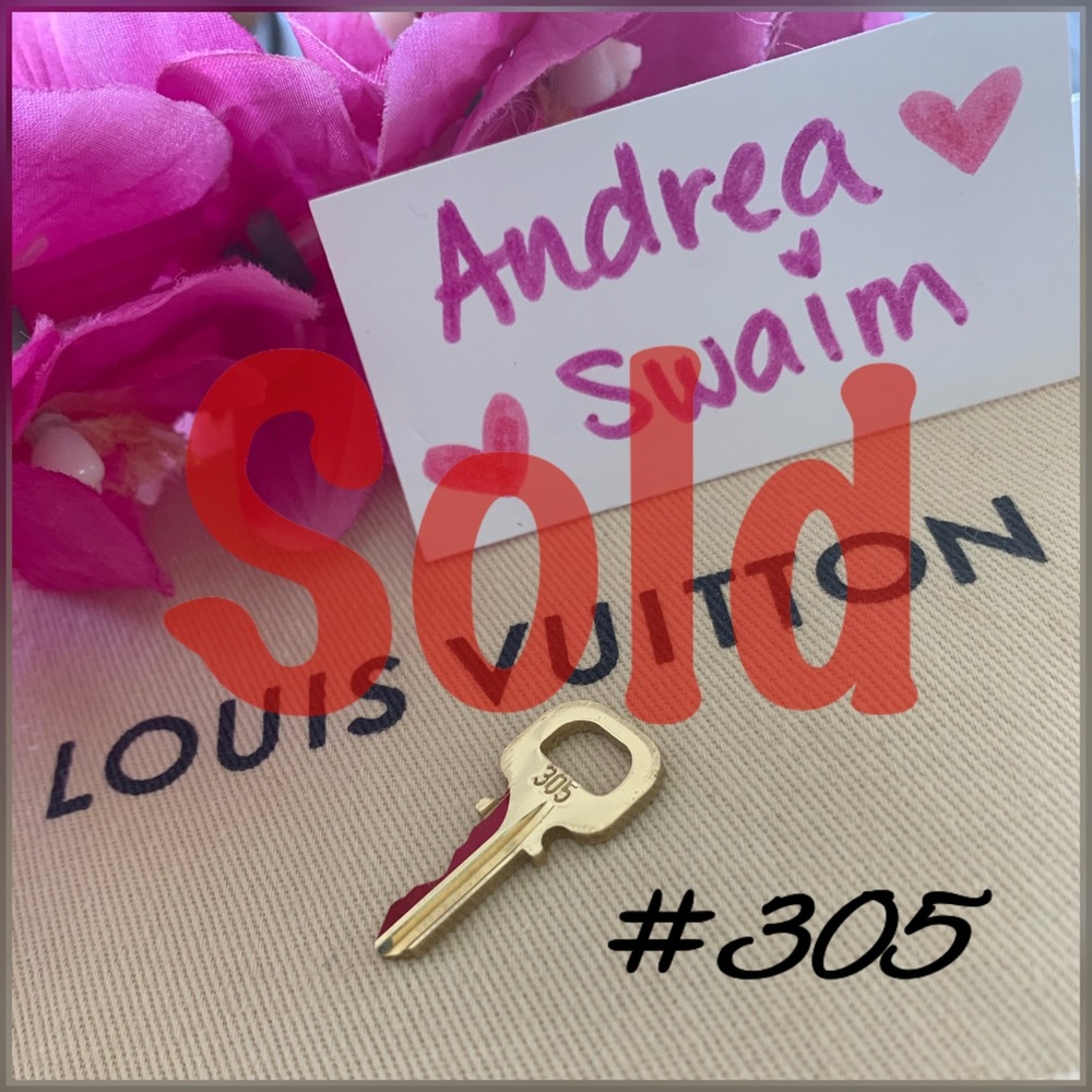 🌺 NEW Authentic Louis Vuitton Lock Key 🌺